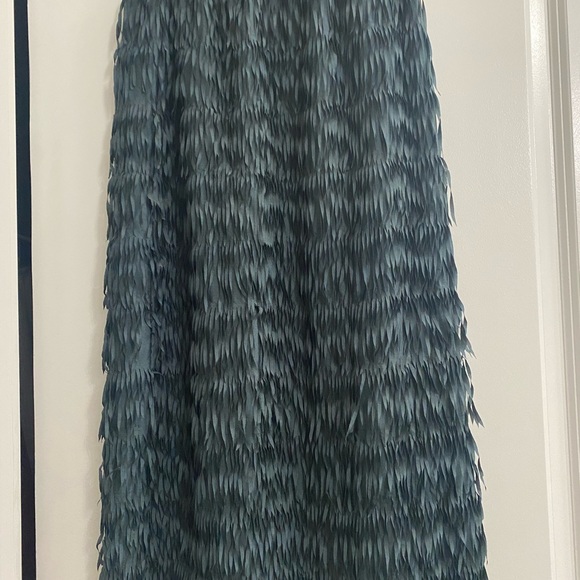 Zara fringed midi skirt - Picture 7 of 8